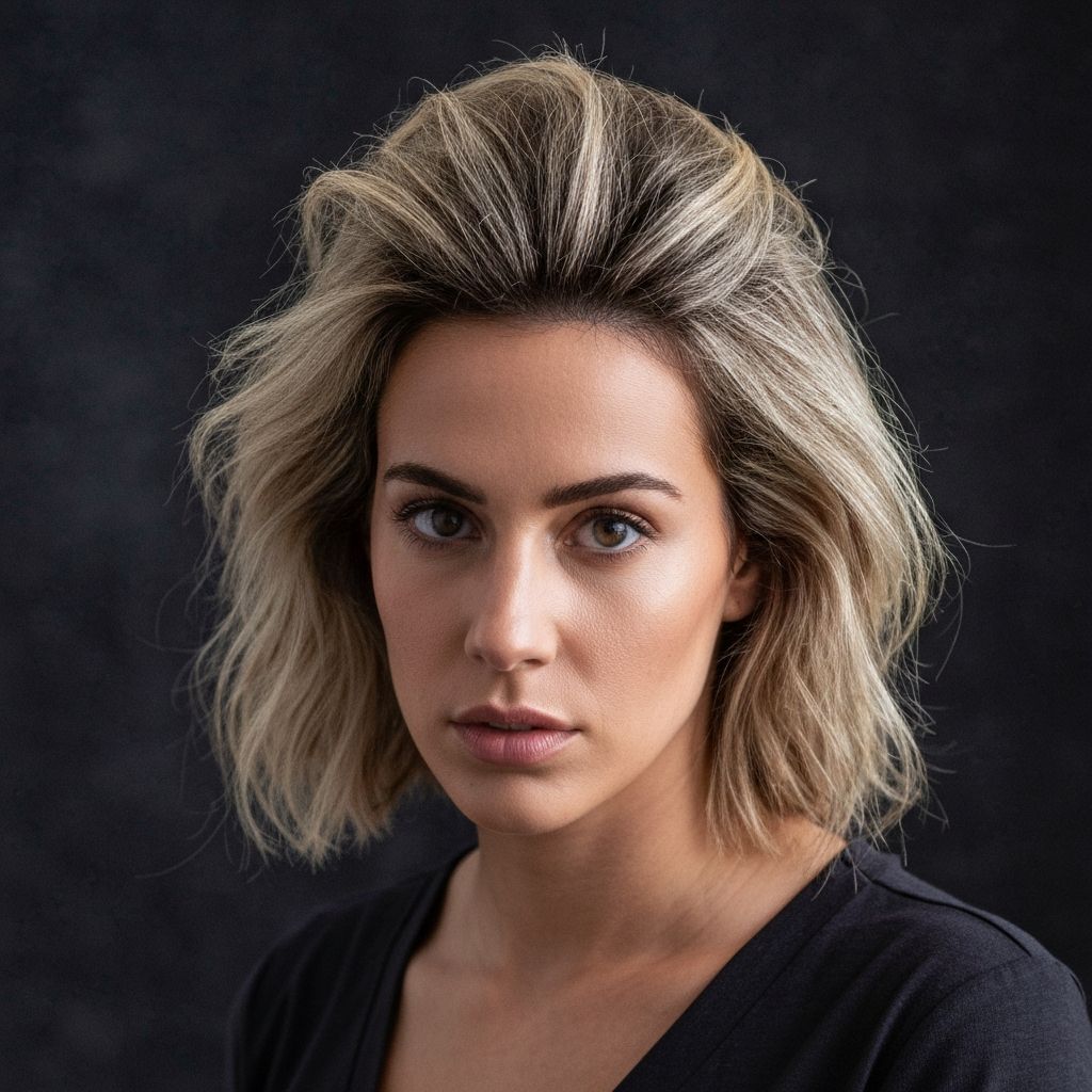 AI Image Enhancement before and after comparison showing professional photo improvement